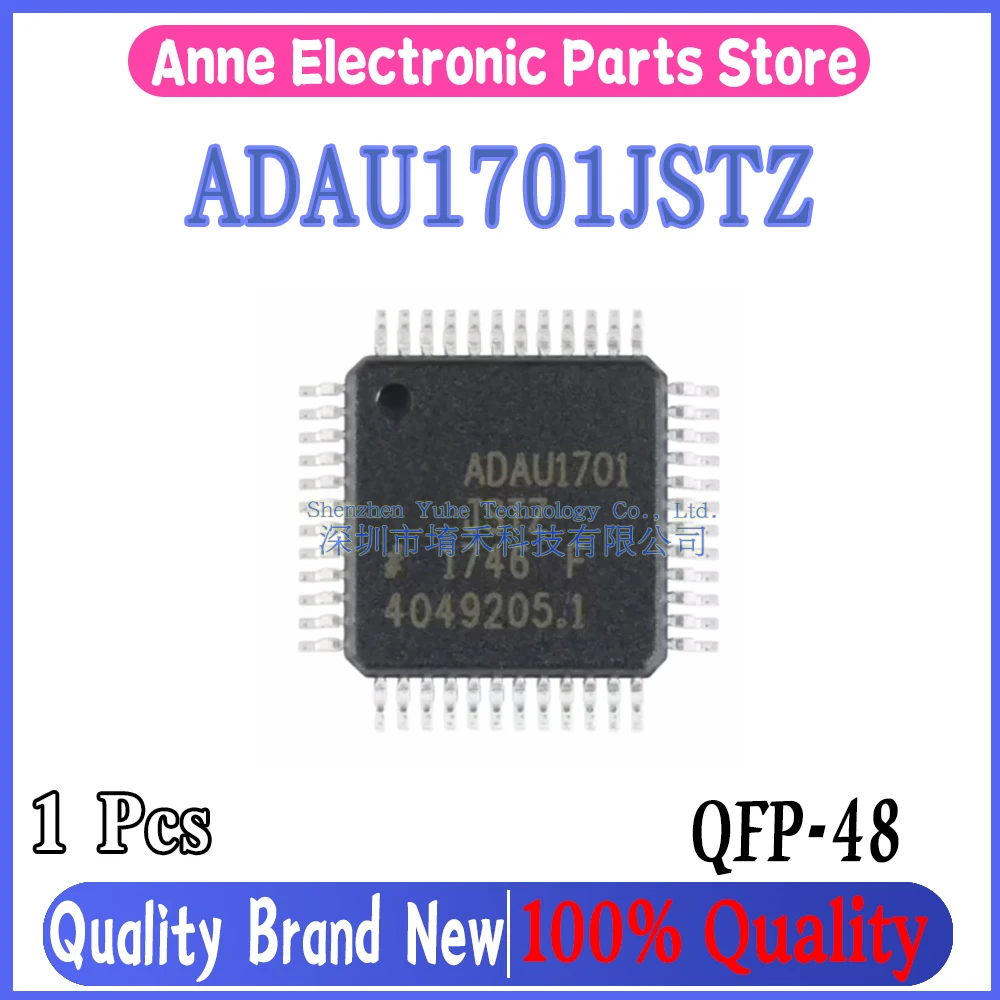 (1pece)100% New ADAU1701JSTZ ADAU1701 JSTZ QFP-48