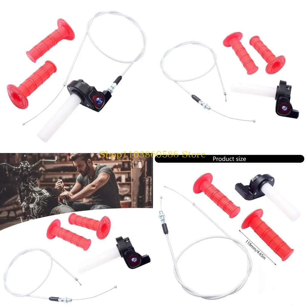 

242A Twist Throttle Grips и кабельные велосипедные аксессуары для ямы для 50 куб.