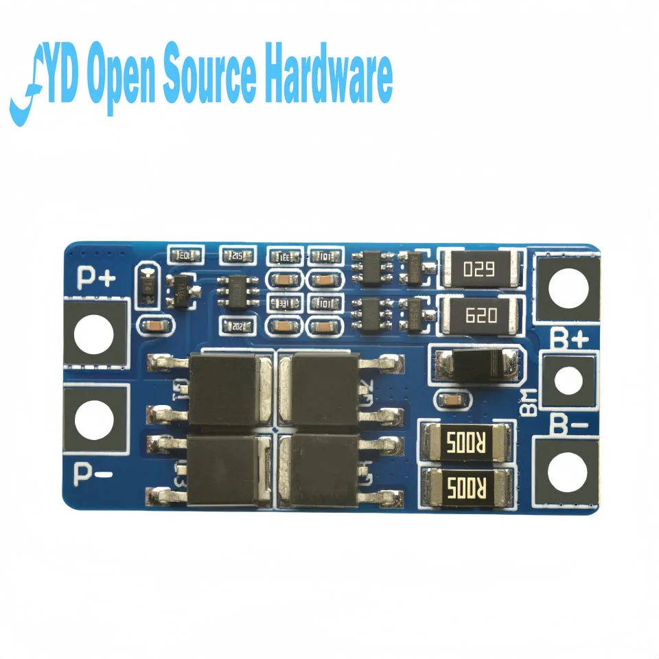 HX-2S-JH20 2S 10A Li-ion Battery Protection Board with Balance 7.4V 18650, Overcharge & Overdischarge Protection 8.4V Charging