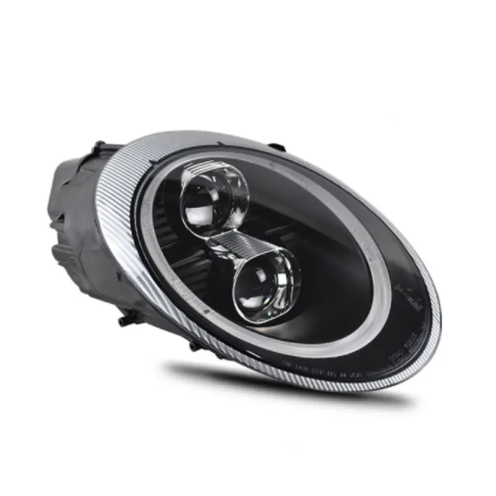 سيارة لبورشه 997 991 2005-2008 المصابيح الأمامية DRL Hella LED ثنائية زينون لمبة أضواء الضباب ملحقات السيارة 911 رئيس مصباح