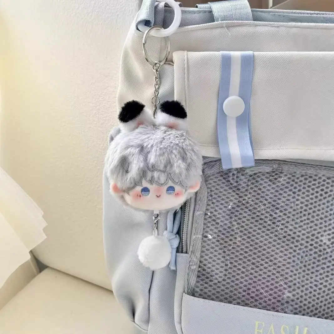 Game Love and Deepspace Xavier Sylus Rafayel Cosplay Keychain Plush Figure Doll Keyring Key Chain Bag Backpack Pendant Prop Gift