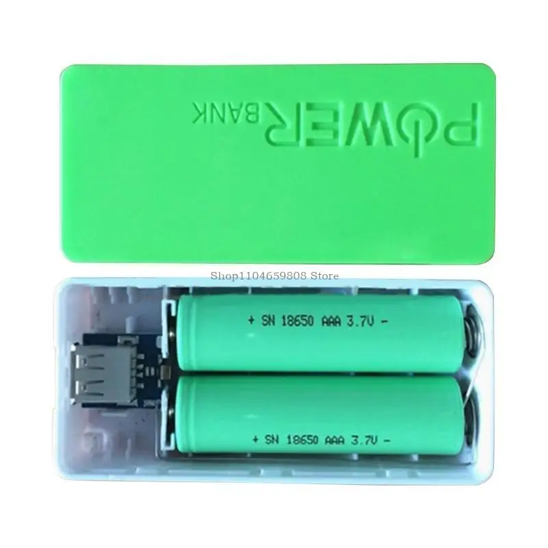 

USB Mobile Battery Pack for Case DIY Box For 2x18650 Protable