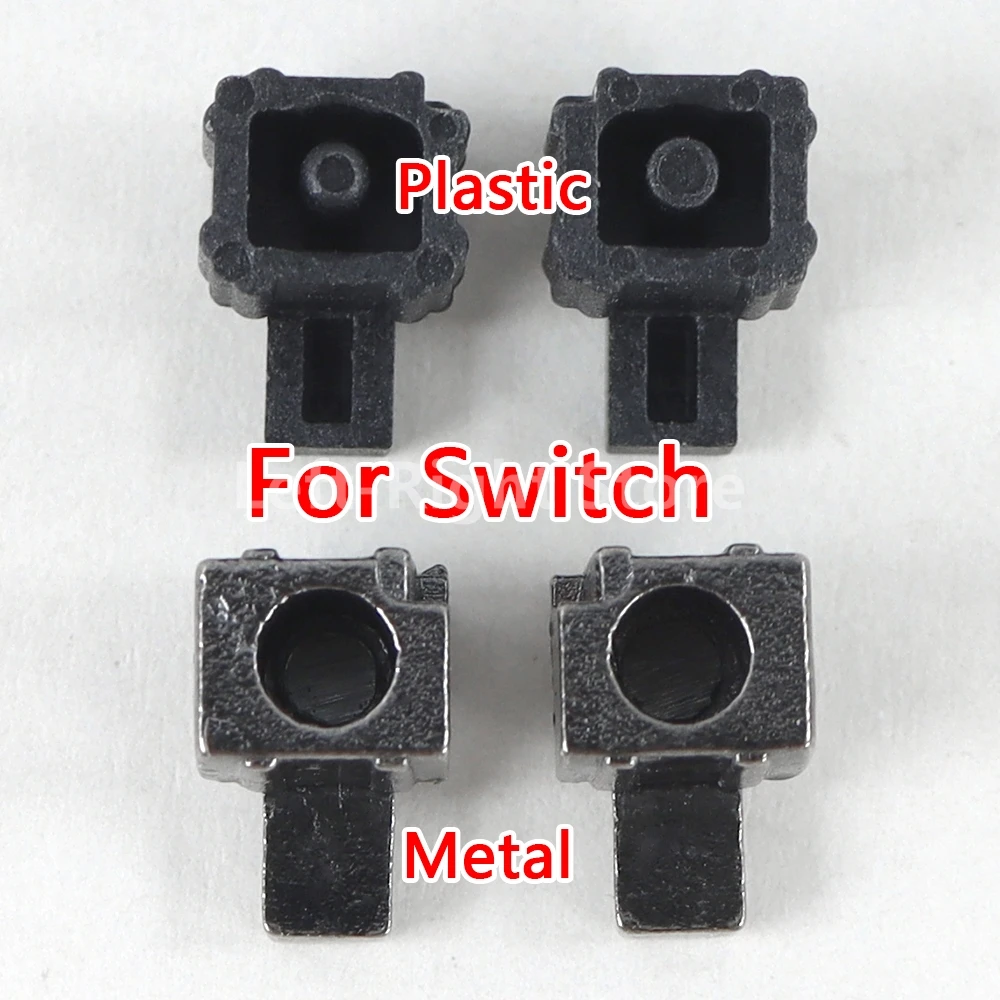 Plástico Metal Lock Buckle Trava Bracket para Nintendo Switch, Loose Repair Tool Parts para NS JoyCon Controller, 10 conjuntos