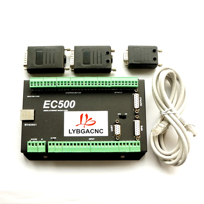 

MACH3 Motion Card 6 Axis EC300T6 5 Axis UC300T5 EC300T3 3 Axis Controller Driver Card Breakout Board for DIY Milling Machine