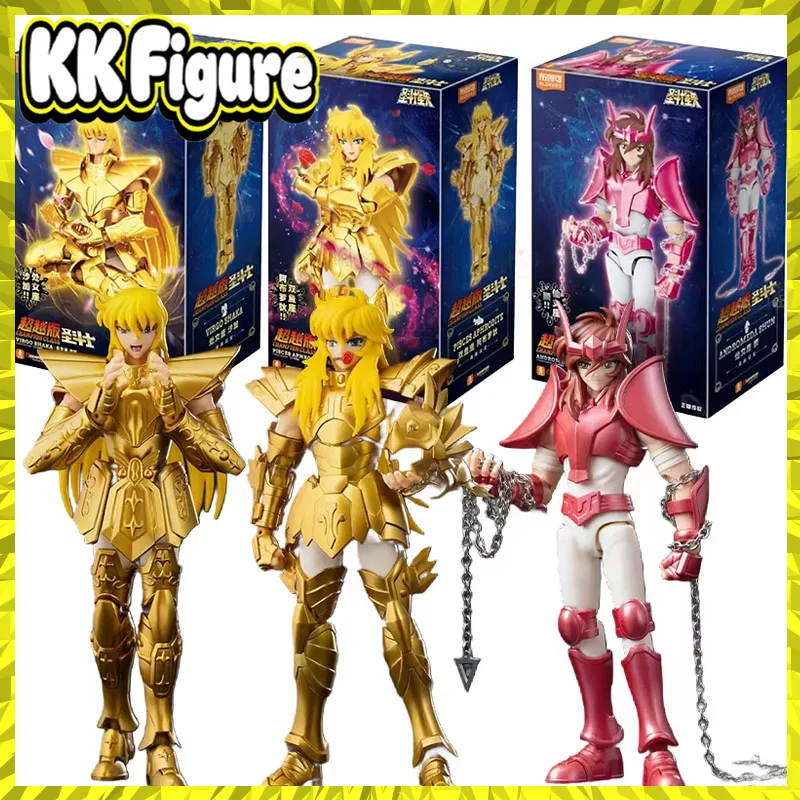 En stock Nuevo Blokees Saint Seiya Champion Class Andromeda Shun Virgo Shaka Pisces Afrodita Figura de acción articulada
