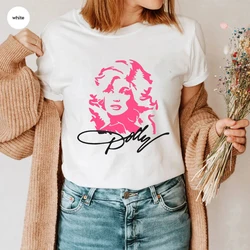 Dolly Parton T Shirt Country Music Shirt Cowgirl Shirt Nashville Shirt Graphic T Shirt Unisex Short Sleeve Harajuku Tshirt