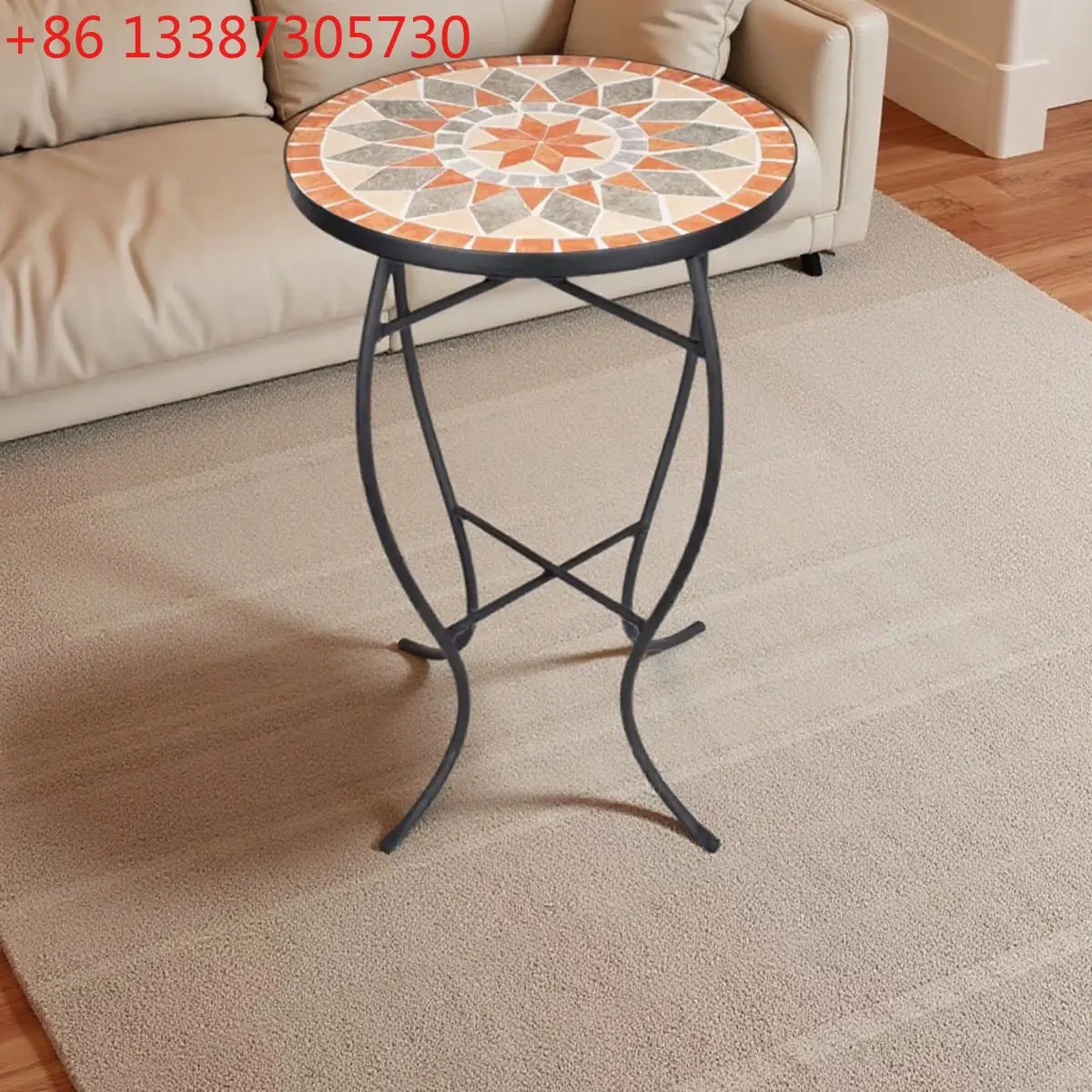 

European living room mosaic small side few outdoor terrace courtyard ************ creativity