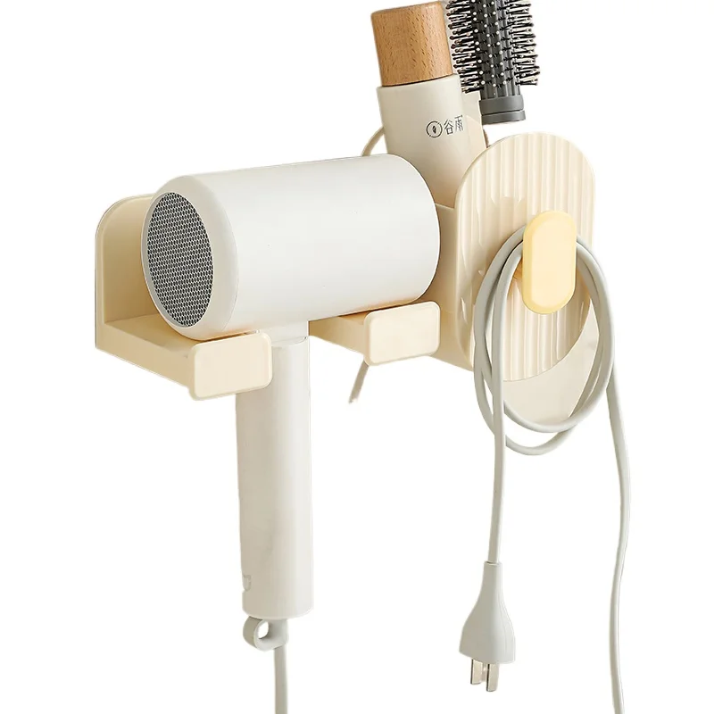 

Hair dryer, shelf, no punching, bathroom hanger, hair dryer bracket, household hair dryer storage