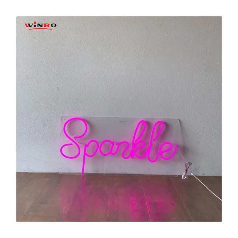 (Customized) led logo light neon sign custom made no MOQ dropshipping retail neon sign