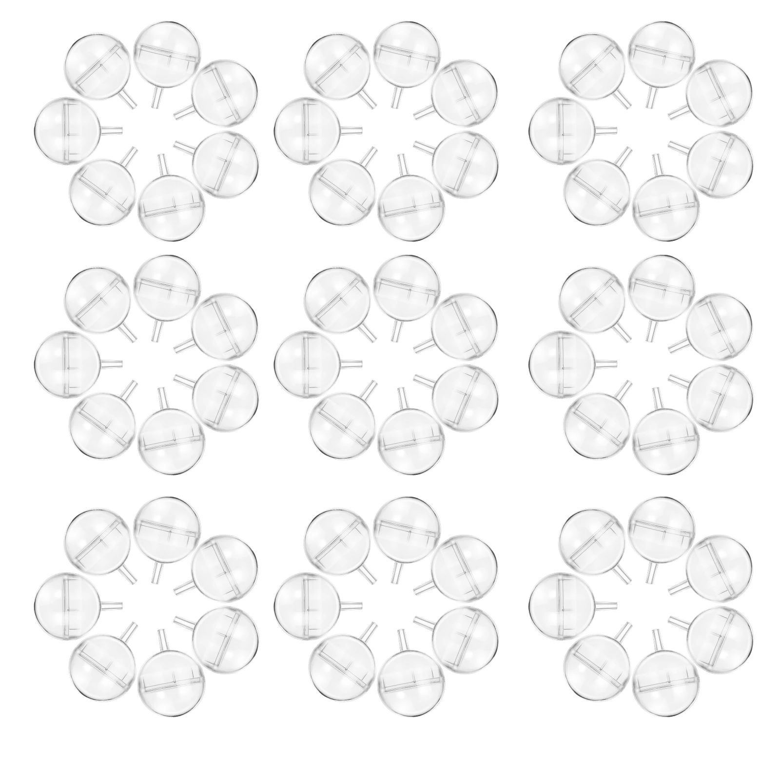 

200Pcs Clear Bouquet Holders for Flowers and Chocolates Versatile and Userfriendly Packaging Accessories Plastic Candy Boxes