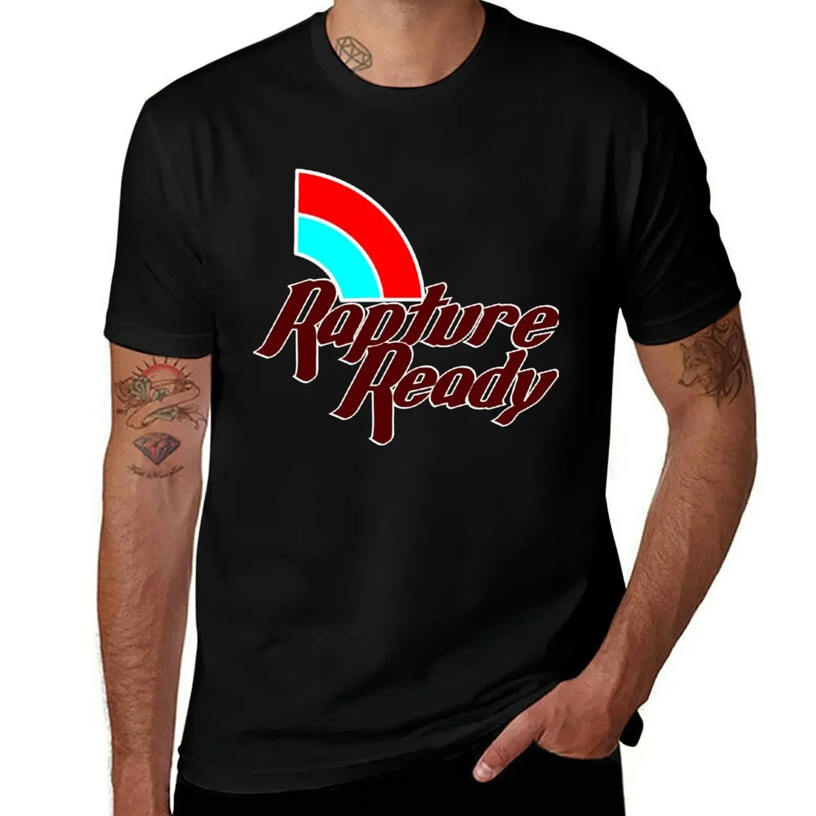 can't before too prepared, raptures wise T-Shirt blacks anime clothes t shirts for men graphic