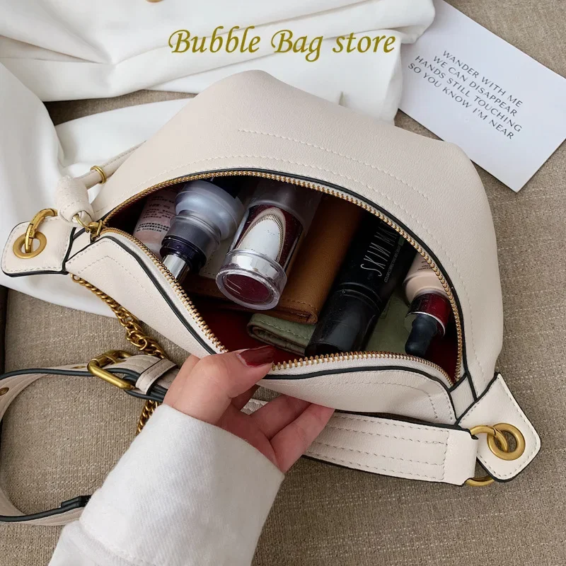 Women Waist Packs White Purse Leather Fanny Letter Belt Bags Shoulder Messenger Female Wallet Fashion Chest Crossbody Bag Pouch