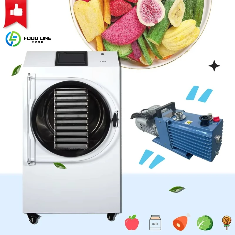 Home Use Freeze Dryer Machine for Homemade Yogurt Freeze Drying Processing Snack Device Support Customized