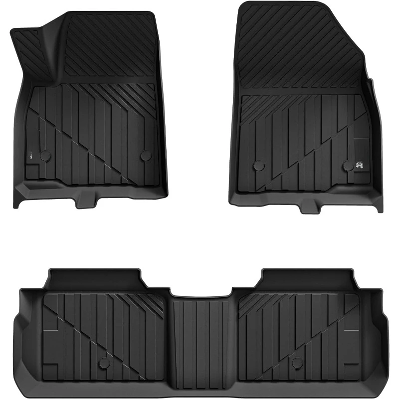 

XT5 Floor Mats Fit for 2016-2024 Custom Fit Cadillac XT5 Accessories TPE All Weather Floor Liner for Cadillac 1st and 2nd Row