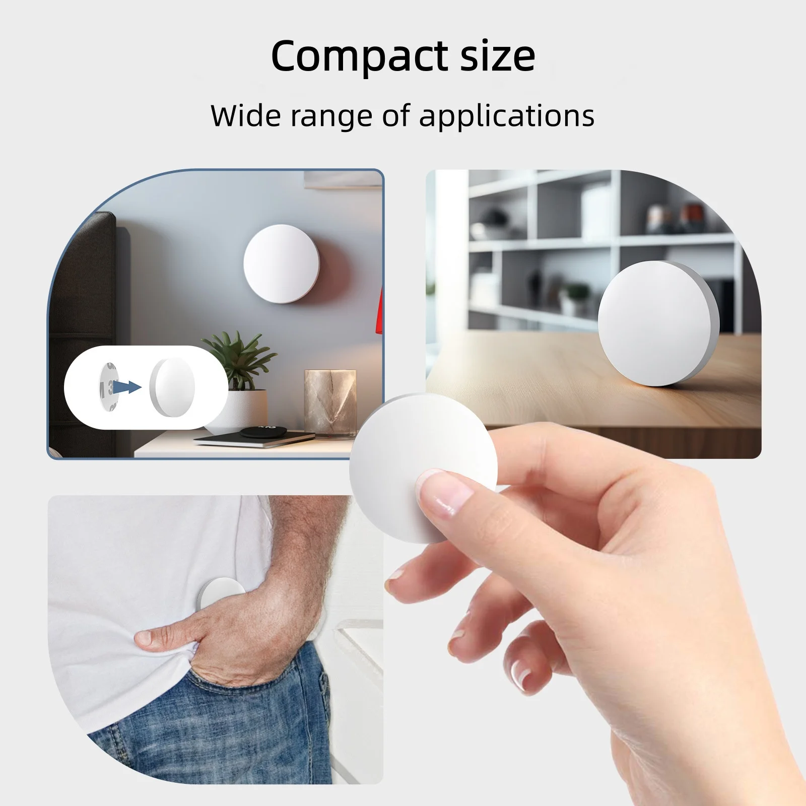 Ewelink Zigbee Smart Push Button Wireless Scene Switch App Remote Control Automation Scenario Switch Work with Zigbee2MQTT view 5