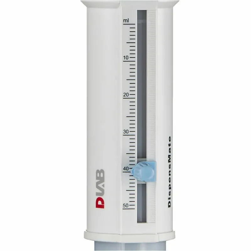 Dragon 0.5-5/1-10/2.5-25/5-50ml Bottle Top Pipette Laboratory Dispenser Strong Chemical Resistance DispensMate Pipettor