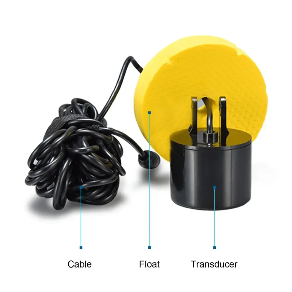 محظوظ FF1108-1CT المحمولة السونار صياد السمك 100 متر عمق صدى أسلم مكتشف 2.4 بوصة TFT اللون LCD Fishfinder بحيرة الصيد البحري
