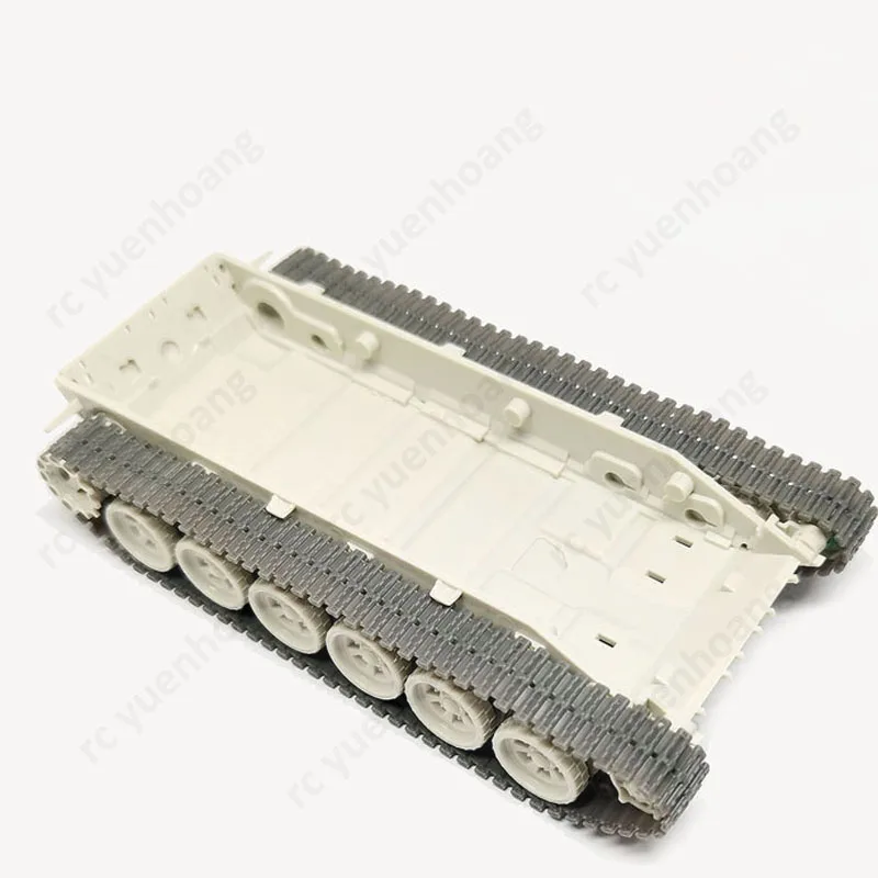 1 Juego de piezas de repuesto sin pintar con pista de simulación impresa en 3D, adorno decorativo para modelo de tanque MENG 72-007 1/72 escala T-72B3M