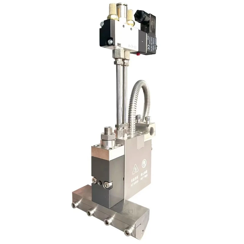 

Fixed spiral spray hot melt glue gun ultra low heat variety