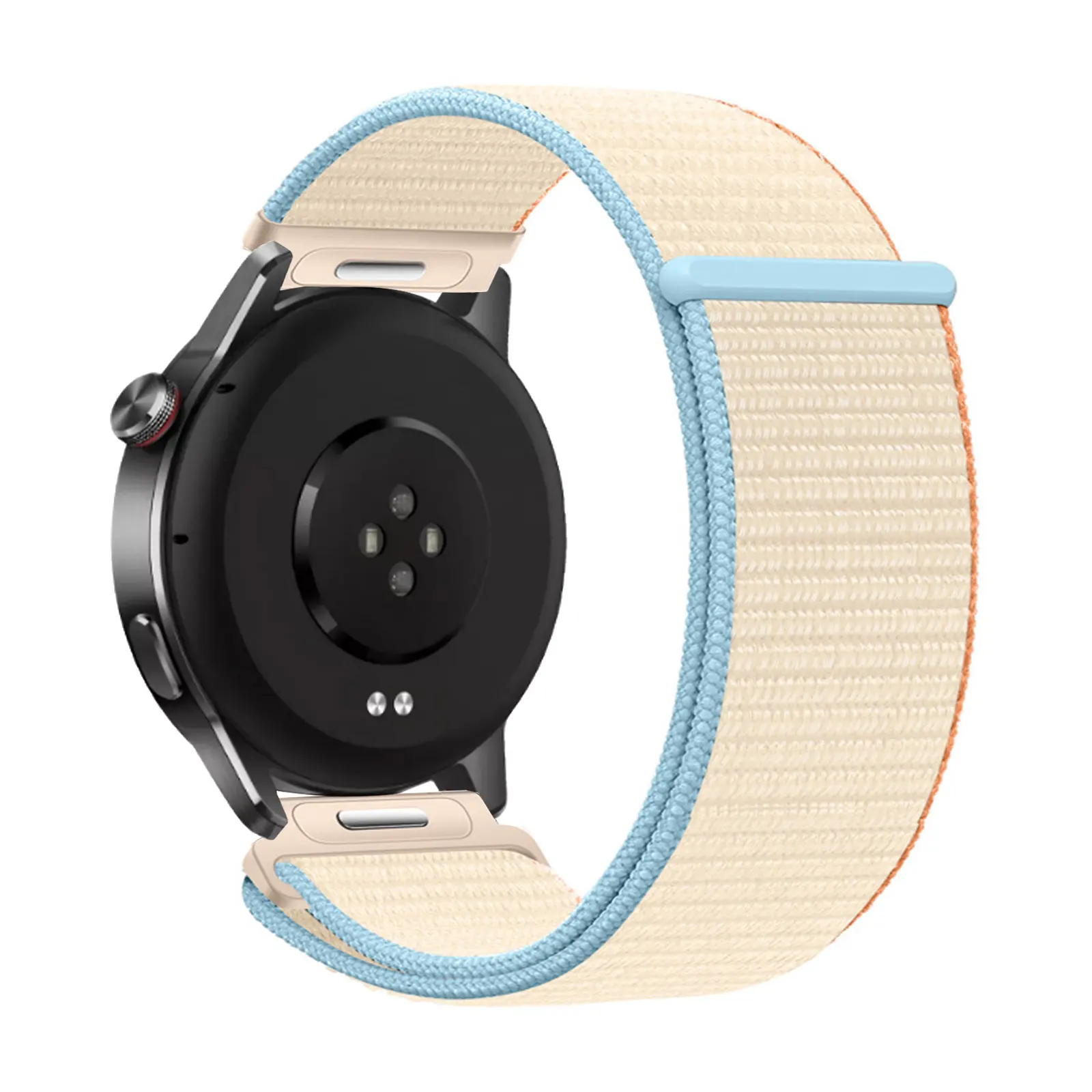 Nylon Bands for Realme Watch S2 22mm with Velcro and Snap fastener