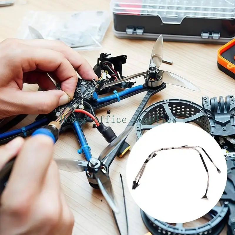 K43B Single Cable Repair Part, 26CM Camera Ribbon Assembly for Internal Camera Service, Replacement Line with Routed Cable