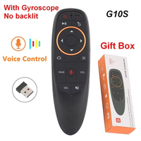 G10S Air Mouse Voice Remote Control 2.4G Wireless Gyroscope IR Learning for H96 MAX X88 PRO Android TV Box HK1