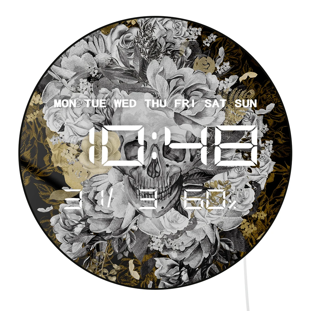 Skull With Flower D… - image