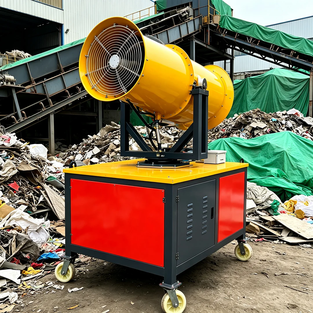 Wholesale Mist Cannon Machine Heavy Duty Dust Suppression Water Spray Equipment for Cement Silo Loading Fog Cannon Machinery