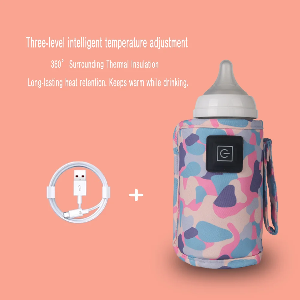 USB baby bottle heater, milk heater, baby milk heater thermostat, essential bottle warmer for outdoor use