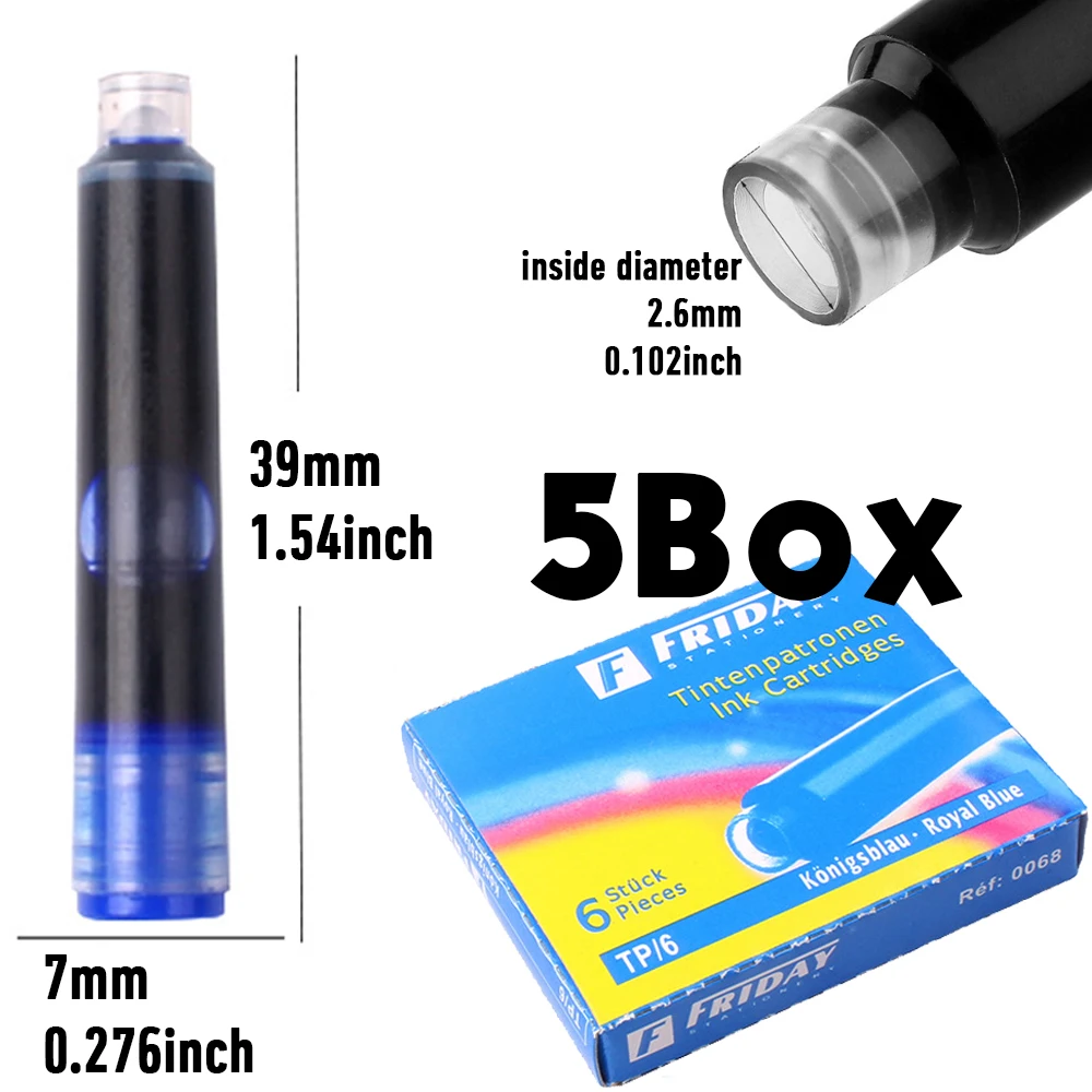 2.6 مللي متر الأزرق قلم حبر الحبر العالمي سعة كبيرة ممارسة الخط كيس قابل للمسح طالب الكتابة مكتب القرطاسية #1