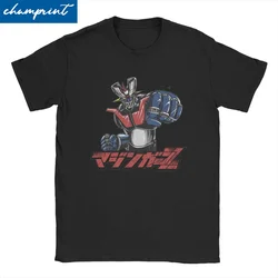 Men Women's T-Shirts Goldorak Actarus Mazinger Z Novelty Pure Cotton Tee Shirt Robot Grendizer Anime T Shirts Clothes Classic