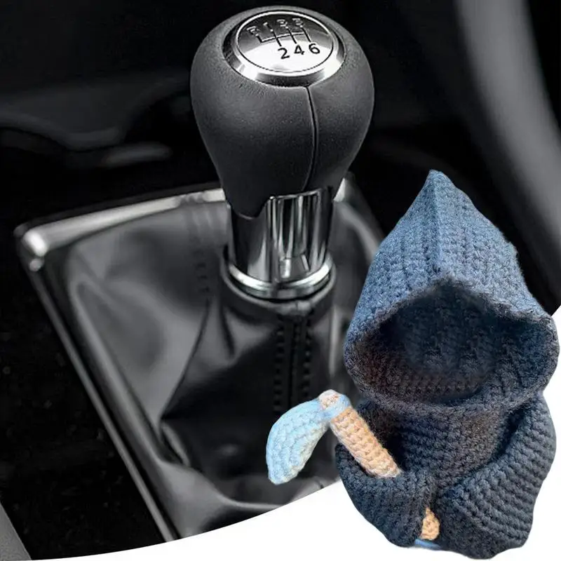 

Gear Shift Hoodie Shift Knob Cover Non-slip Gear Shifter Hoodie Cover Protector Interior Decorations For Car Accessories