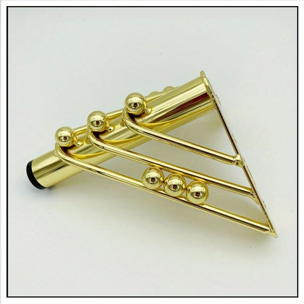 4 Stück 15 cm 6 Zoll Möbelbeine Möbeltischfüße, robuste Metall-Couchtischbeine für Sofa, Kommode, Schrank