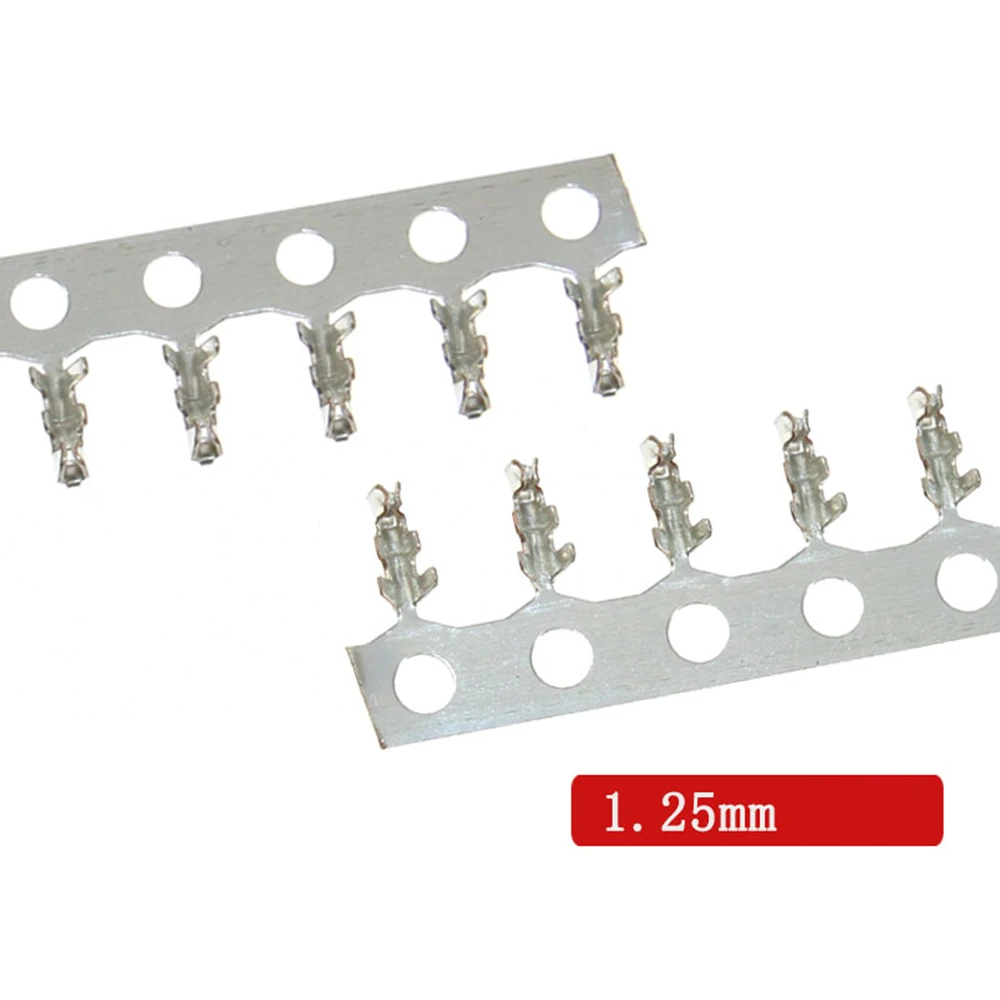 40sets/Box JST 1.25 Male Female Connector Aerial Docking 2/3/4/5Pin Plug With Terminal Wire Connectors Kit