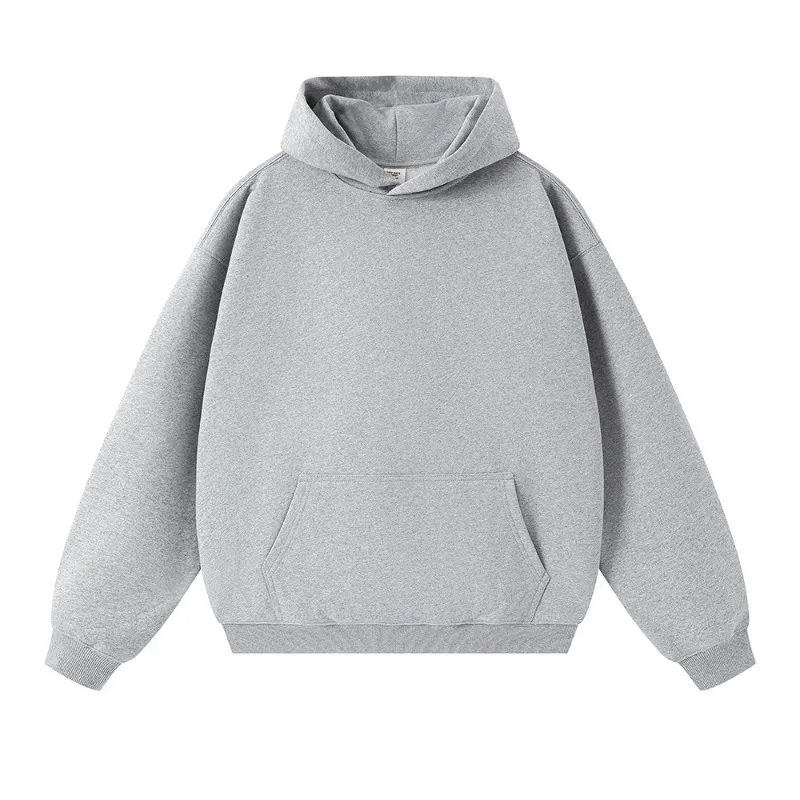 men-solid-color-hoodie-heavyweight-loose-drop‑shoulder-hooded-sweatshirt-casual-pullover-hoodies-autumn-winter-daily-streetwear