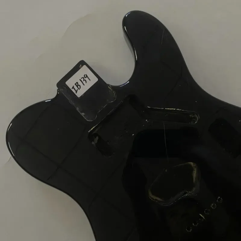 IB139 String Though TL Model Electric Guitar Body Custom Pickups for Replace and DIY Black Color Right Hand