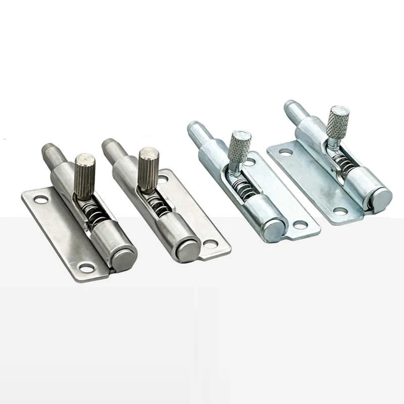 

304 Stainless Steel Hinge Pin CL260 Left Right Telescopic Door Detachable Gun Type Electrical Cabinet Door Spring Hinge Hardware