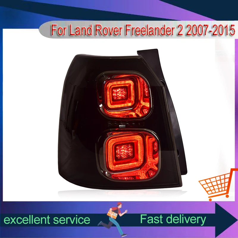 

Автомобильный задний фонарь для Land Rover Freelander 2 2007-2015, задний фонарь DRL, указатель поворота, светодиодные лампы заднего хода, автомобильные аксессуары