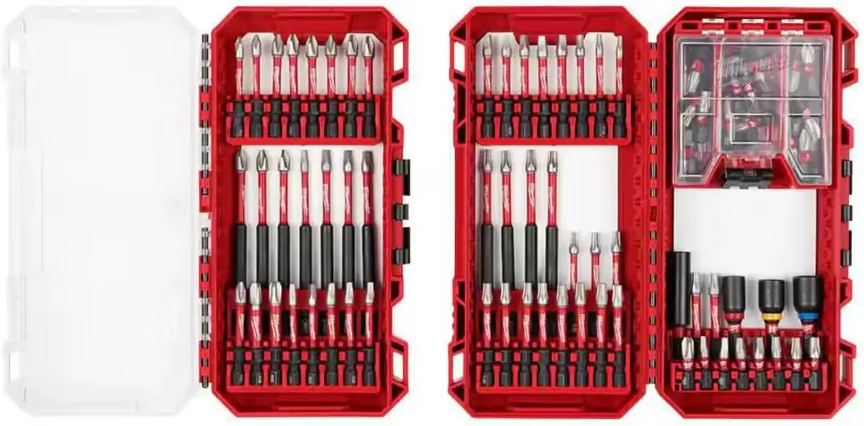 Impact Duty Alloy Steel Drill and Screw Driver Bit Set (100-Piece)