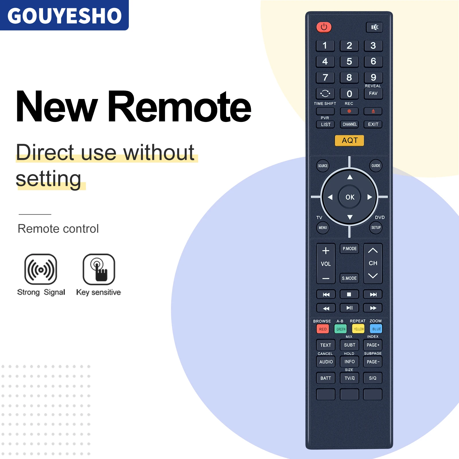 

New Remote Control for Avtex DRS-PRO TV