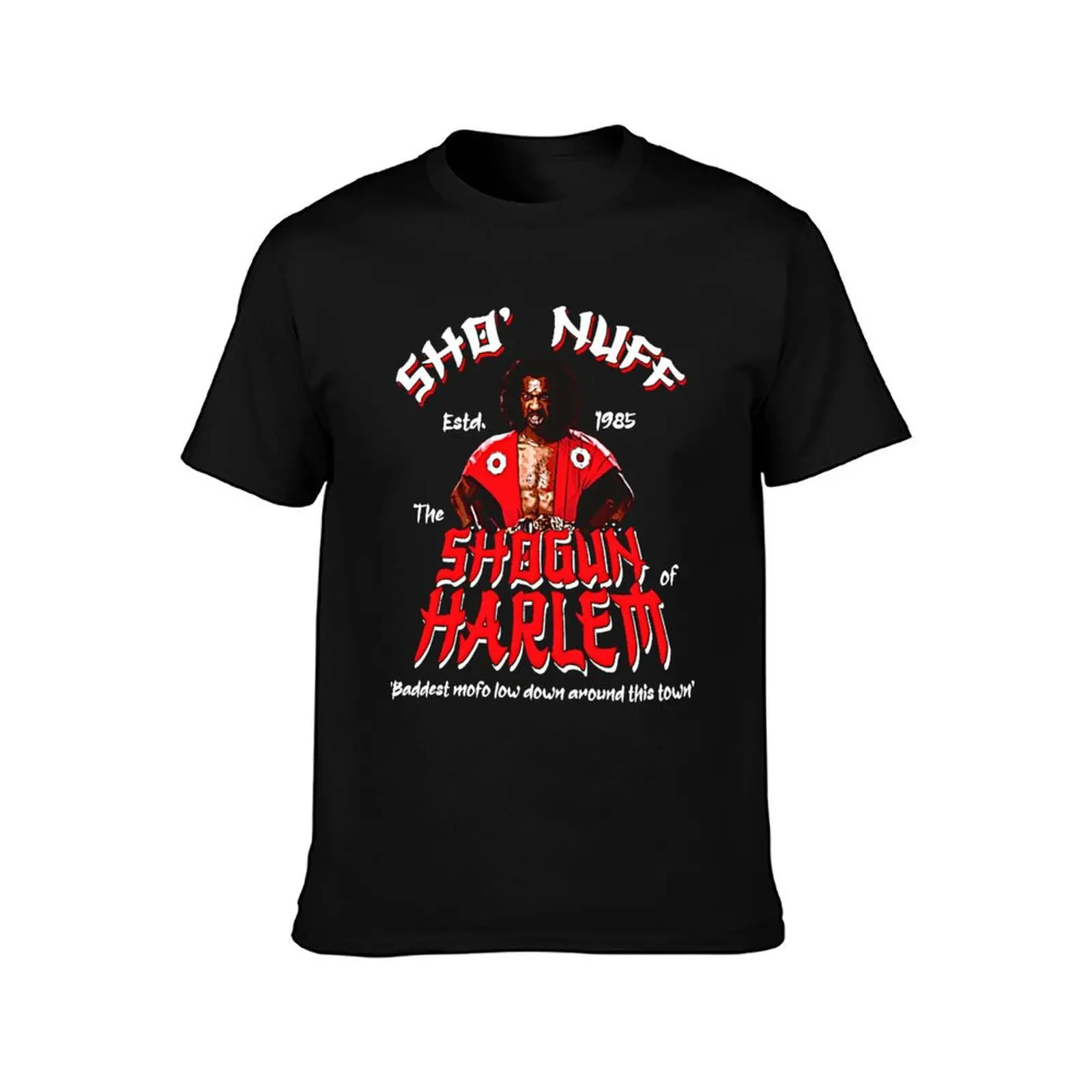 Sho' Nuff Shogun of Harlem T-Shirt Breathable Basic Cotton T-Shirt