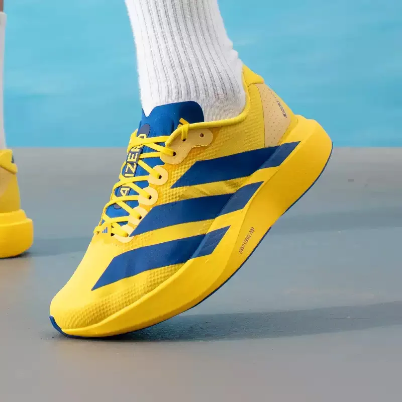 Adidas Men's Racing Running Shoes Adizero EVO SL Lightweight Rebound Fitness Training Shoes KK3673