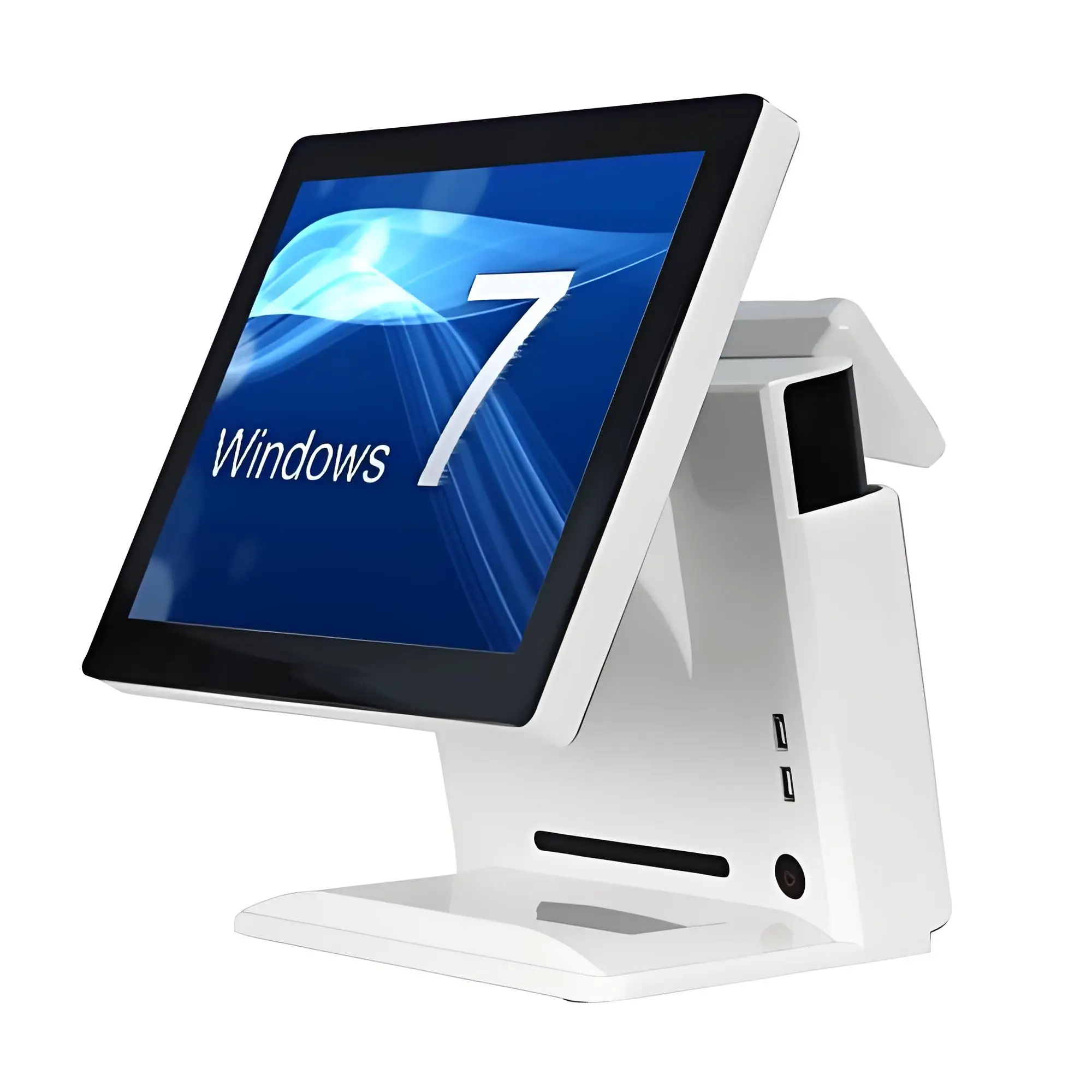Dual-screen Touch All-in-one Device for Advertising, Display, and Cashier Functions