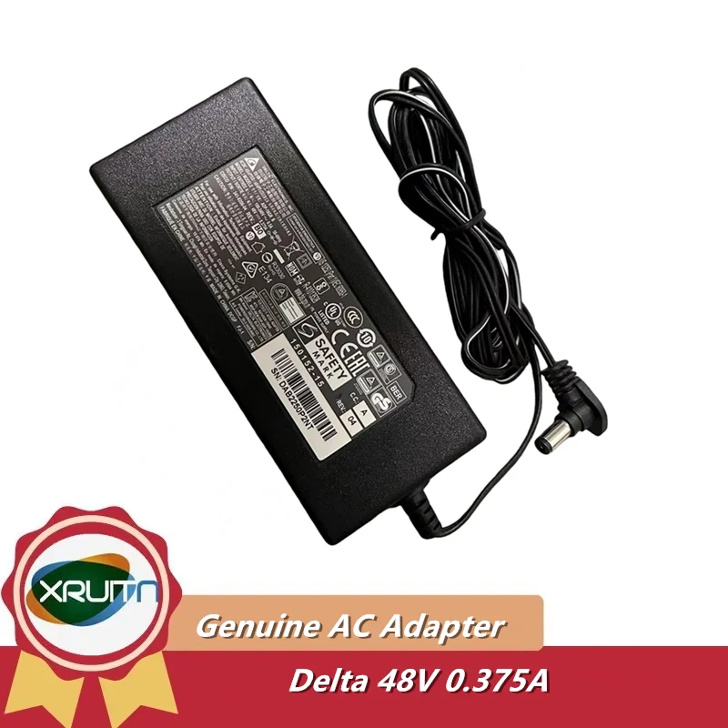 Original DELTA 48V 0.375A 18W ADP-18GR B 341-0206-04 AIR-PWR-B AC DC Adapter Charger Fo CISCO Power Supply EADP-18VBB