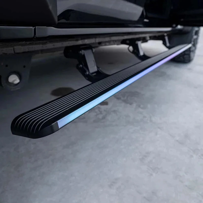 

Top quality Retractable Side Steps Combo Set Fit 2013 2024-2025 F150 Crew Cab 4