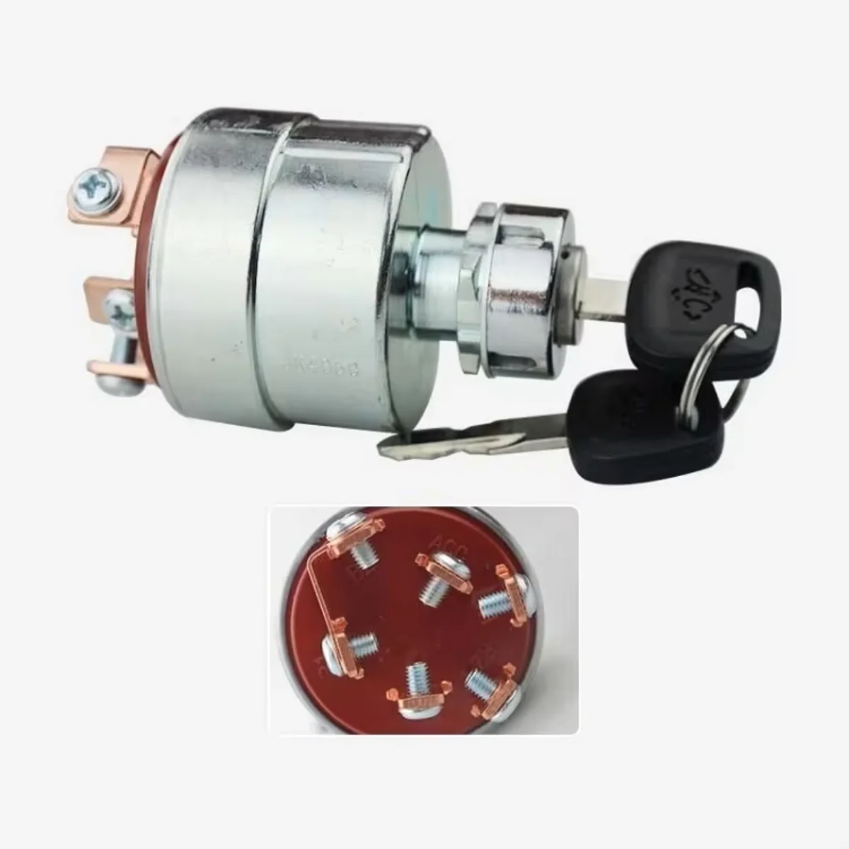 

For Excavator Accessories Ignition Start Switch JK406C Klift 20-30H Diesel Engine Spare Parts