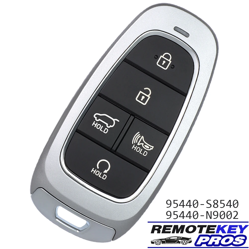 

DIYKEY 95440-N9002/ 95440-S8540 Smart Remote Key 5 Buttons 433MHz ID47 Chip for Hyundai Tucson Palisade 2022