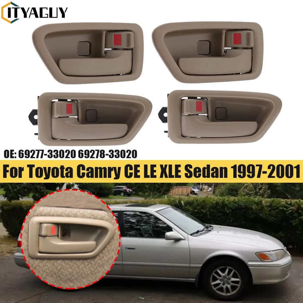 69277-33020 69278-33020 Car Left Right Inside Interior Door Handle Fits For Toyota Camry 1997-2001 69205-AA010-E0 69206-AA010-E0