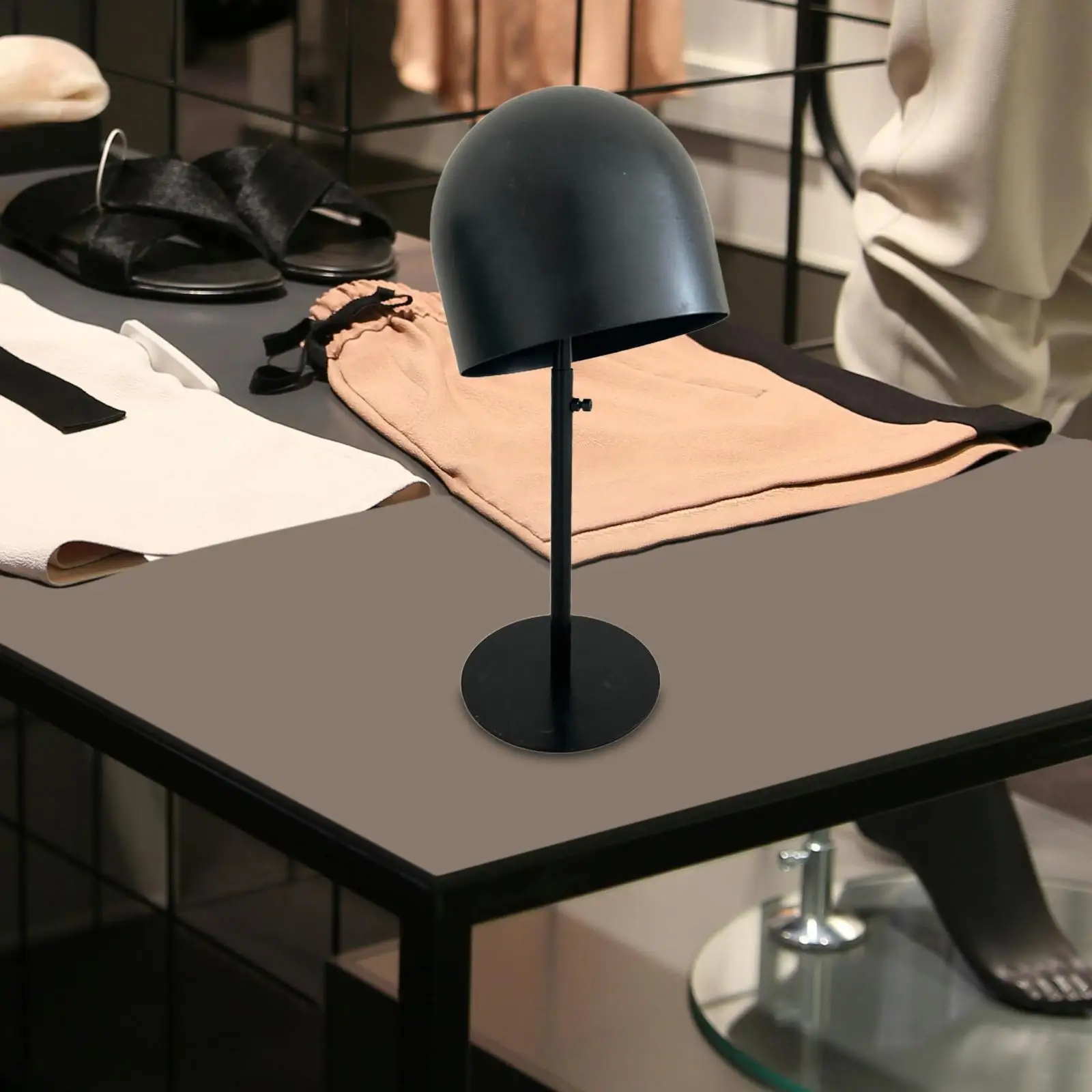 

Hat Rack Desktop Decor Multipurpose Manikin Head Model for Beauty Salon or Shop