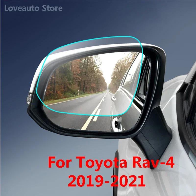 

For Toyota RAV4 RAV-4 XA50 2022 2019 2020 2021 Car Rearview Mirror Protective Anti Rain Fog Waterproof Rainproof Window Film